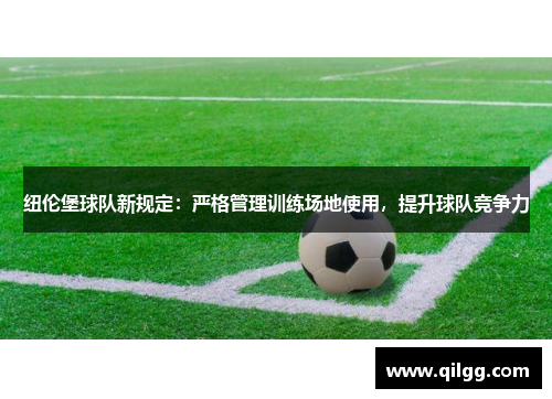纽伦堡球队新规定：严格管理训练场地使用，提升球队竞争力